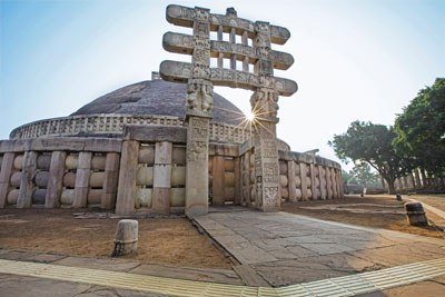 Bhopal · Bhimbetka · Sanchi