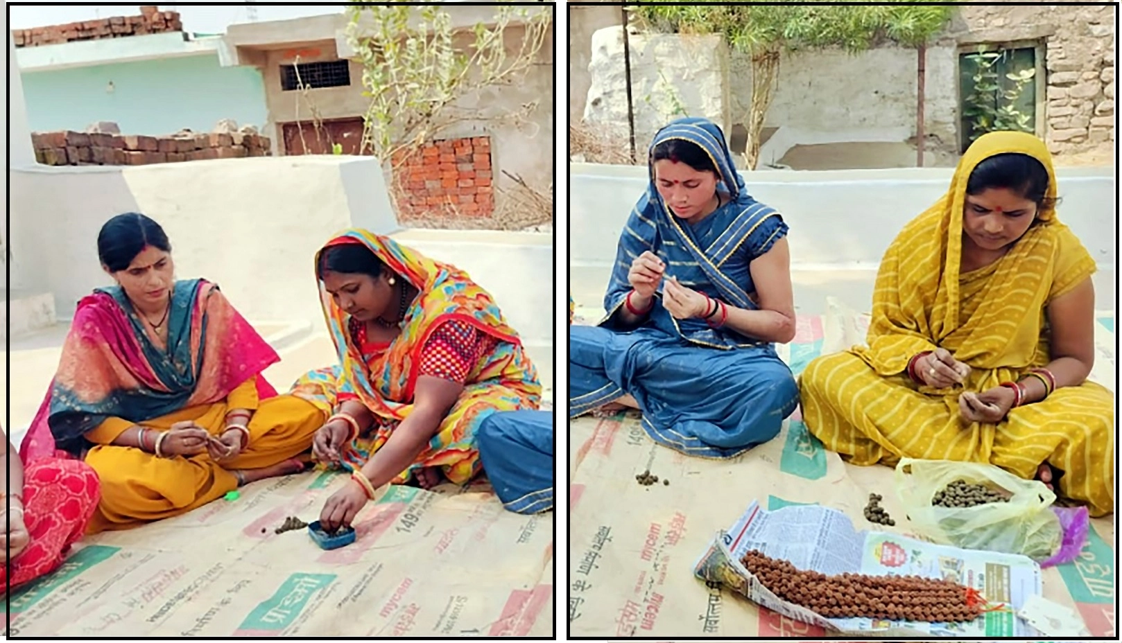 From making rotis to making bead malas for Taj Hotel