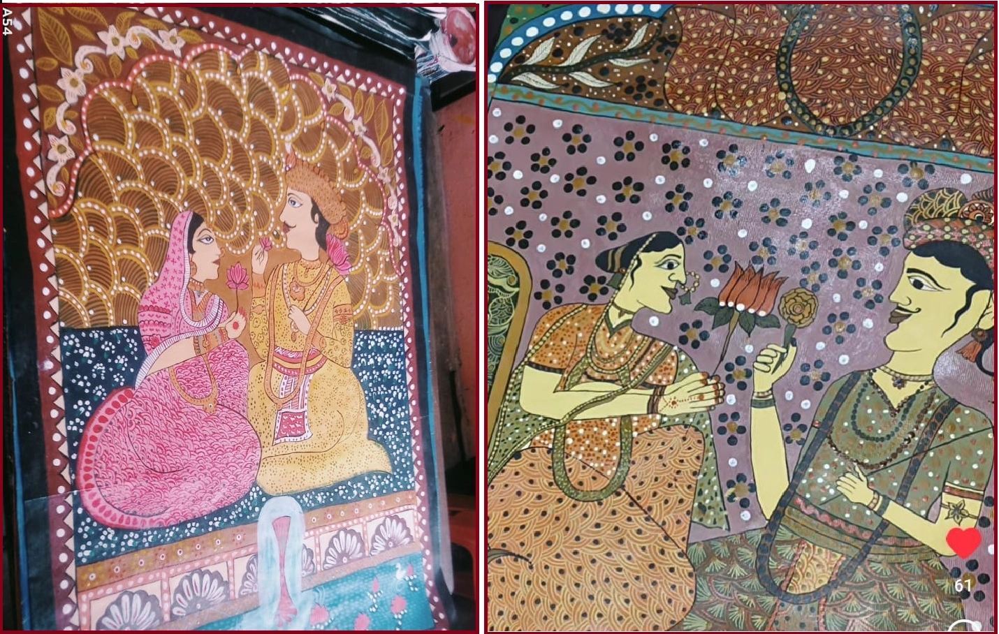 From making rotis to making story of King Ram through paint and brush