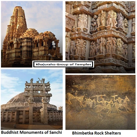 UNESCO World Heritage Sites in Madhya Pradesh
